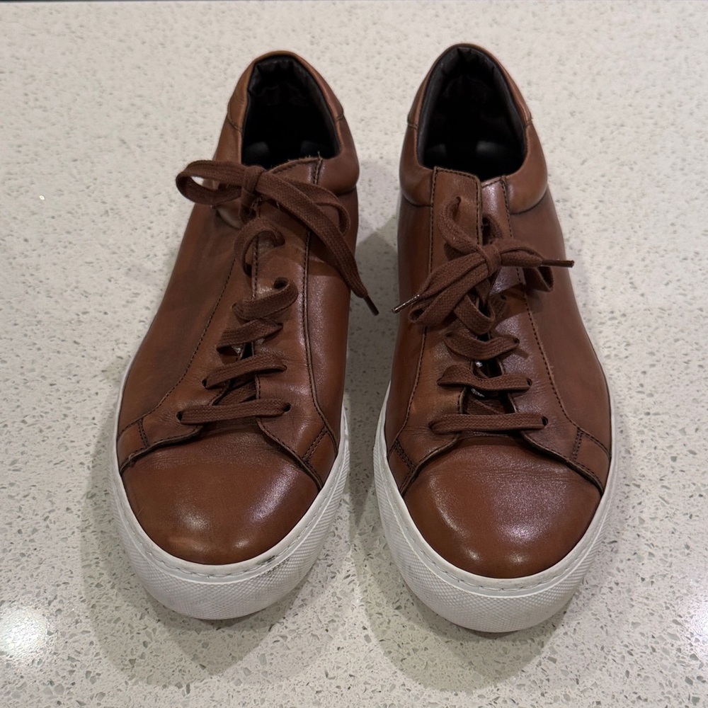 Classic Brown Men's Sneakers